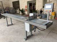 Sistema de Posicionamiento CNC con Bluetooth Ouxin PLC, Servomotor, Medición Automática de Longitud Fija para Puertas/Ventanas de Aluminio, Fácil de Usar