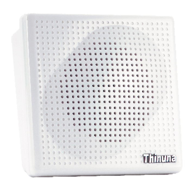 Thinuna WS-03 IP44 Public Address System 3W Moisture-Proof Waterproof Wall-mounted Speaker Splashproof for Steam Sauna Room