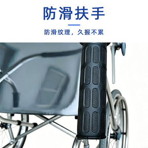 Hebei Longheng Foldable Four Wheeled Mobility Scooter For Seniors Stainless Steel Rubber Material LH-LSZXQ-11 Walker <b>Rollator</b> - Product Image 4