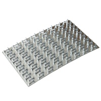Plaques de fixation plates à double denture, plaque de fixation pour charpente, plaque de fixation pour bois, construction de toiture, connecteur