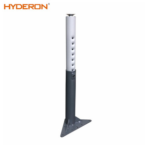 Hyderon Furniture <b>Leg</b> <b>Adjustable</b> Round Tube <b>Table</b> <b>Legs</b> Q235 Steel Minimalist Design For Commercial Use - Product Image 1
