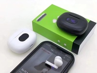Earphone kualitas gamer audifonos V5.3, earbuds Led bass tinggi, headphone nirkabel TWS