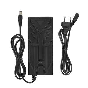 54.6V 2A เครื่องชาร์จสกู๊ตเตอร์ไฟฟ้ามาตรฐาน EU DC2.1 อะแดปเตอร์ 5.5 2.1 หัว DC2.5 GX16 ขั้วต่อสามสายชาร์จแบตเตอรี่ 54.6V - Product Image 2
