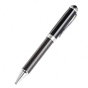 High Quality Luxury Carbon Fiber Executive Metal Ballpoint <b>Pen</b> Custom Design Business Gift 1.0Mm Logo Sports <b>Pen</b> - Product Image 1