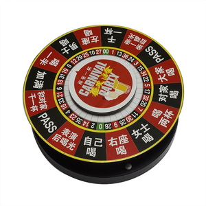 Produits bon marché du marché chinois vente à chaud petit plateau tournant électronique ensemble <span class=keywords><strong>de</strong></span> <span class=keywords><strong>jeu</strong></span> en plastique pour boire et <span class=keywords><strong>jeu</strong></span> <span class=keywords><strong>de</strong></span> société - Product Image 2