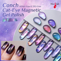 Missgel Vernis Gel Effet Œil de Chat Sans TPO Sans HEMA 15ml/1kg OEM ODM Vernis à Ongles Gel Magnétique Effet Œil de Chat Marque Privée Personnalisation Gratuite