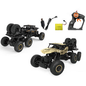 1/12 échelle 2.4G hz six roues alliage métal matériel camion 6wd rc télécommande voiture d'escalade - Product Image 6