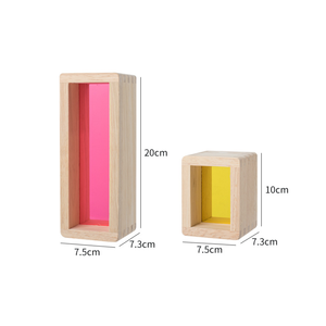 Juego de bloques de construcción de madera para niños, juguete educativo, 36 piezas - Product Image 4