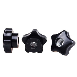 Trung Quốc Bán Buôn Đen Ngôi Sao Đầu Có Thể Điều Chỉnh Threaded Stud Screws Bolt Cho Đồ Nội Thất Phần Cứng M4 M6 M8 M10 Nhựa <span class=keywords><strong>Knobs</strong></span> Xử Lý - Product Image 6