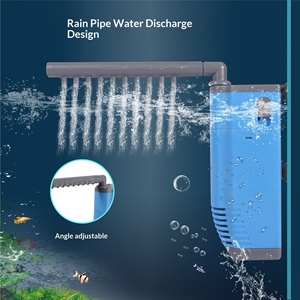 Filtro Multifunzionale per Acquario con Collo <span class=keywords><strong>d</strong></span>'Oca e Barra Spray, Pulitore per <span class=keywords><strong>Tartarughe</strong></span>, Pompa di Circolazione a Cascata per <span class=keywords><strong>Habitat</strong></span> di Rettili - Product Image 4