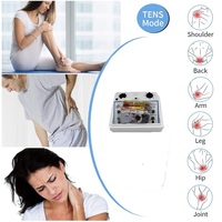Stimulateur d'acupuncture électrique à 6 canaux, masseur à patchs avec contrôle de la minuterie, électrostimulateur numérique pour l'épaule