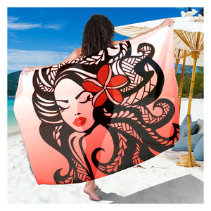 Sarong <span class=keywords><strong>Lava</strong></span> <span class=keywords><strong>Lava</strong></span> Tradizionale Polinesiano Tribale, Vendita all'Ingrosso, Pareo Hawaiano con Motivi Floreali per Donna, Abbigliamento da Spiaggia - Product Image 4