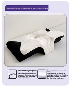 Almohada Cervical de Espuma Viscoelástica con Forma de Mariposa, Estilo Moderno, Protección para el Cuello, Suministro Directo - Product Image 5