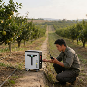 Estación de Energía Portátil LiFePO4 de 15KWh con BMS y Aplicación Bluetooth, Máximo 15 Conexiones en Paralelo con BMS Inteligente y Controlador MPPT - Product Image 6