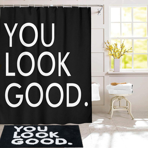 Ensemble <span class=keywords><strong>de</strong></span> rideaux <span class=keywords><strong>de</strong></span> douche sur mesure, ensembles <span class=keywords><strong>de</strong></span> <span class=keywords><strong>salle</strong></span> <span class=keywords><strong>de</strong></span> bain avec rideau <span class=keywords><strong>de</strong></span> douche et tapis - Product Image 5