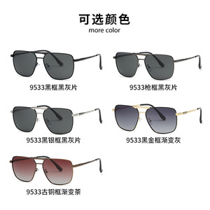 SPEN แว่นกันแดดทรงสี่เหลี่ยมโพลาไรซ์สำหรับผู้ชายแว่นตาขับรถ UV400กรอบโลหะขอบเต็ม - Product Image 4