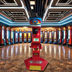 Machine de boxe à monnayeur de haute qualité, populaire, Big Punch Boxing Machine, Ultimate Boxing-arcade-game-machine - Product Image 2