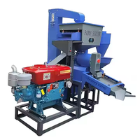 Moulin à Riz Automatique à Grande Capacité Multifonctionnel avec Écran Vibratoire, 1 Tonne/H, Élévation Automatique, Meilleure Vente 2025