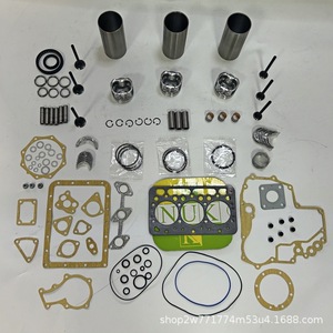 Kit de Reparación de Motor para Excavadora Nuk D662, Juego de Juntas de Pistón para Kubota, Repuestos - Product Image 1