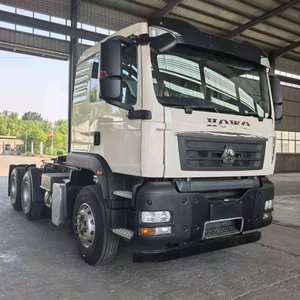 Camión Tractor Sinotruk Howo 371 TX 6x4, 371HP, Euro <span class=keywords><strong>2</strong></span>, 25.5T, para Transporte de Larga Distancia - Product Image 1