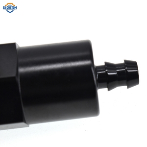 SK Billet personnalisé en aluminium 12mm 15.4mm anti-retour unidirectionnel carburant essence Diesel <span class=keywords><strong>filtre</strong></span> à carburant <span class=keywords><strong>clapet</strong></span> anti-retour d'eau - Product Image 5