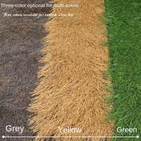 Gazon artificiel de type tapis en chaume, ignifuge, résistant aux insectes, en laine plastique écologique, personnalisable, durée de vie de 3 à 5 ans