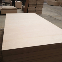 Plataforma de Madera de Caucho de Vietnam 4x8, Contrachapado Lijado por Ambos Lados, Superficie Plana