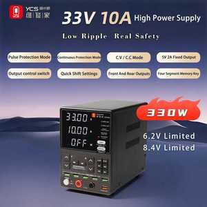 Alimentatore YCS 3310A 3V 10A 330W ad Alta Potenza con Bassa Ondulazione, 3 Modalità di Protezione Reali per Manutenzione Telefoni Cellulari e Riparazione Cortocircuiti - Product Image 4