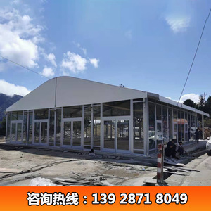 Carpa Modular de Aleación de Aluminio con Paredes de Vidrio, Resistente al Viento, para Bodas y Fiestas al Aire Libre en las Cuatro Estaciones - Product Image 3