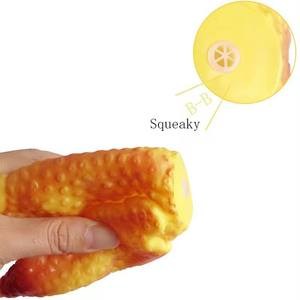 Juguete para Perros con Forma de <span class=keywords><strong>Pollo</strong></span> <span class=keywords><strong>sin</strong></span> <span class=keywords><strong>Cabeza</strong></span> de Alta Calidad, Limpieza de Dientes, Masticación, Sonido, Duradero, Hecho de Goma de Vinilo - Product Image 2