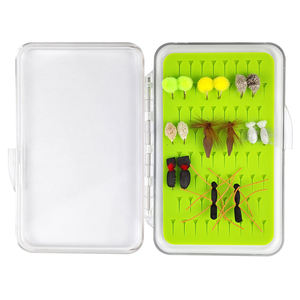 16 pièces <span class=keywords><strong>meilleur</strong></span> assortiment mouches combo carpe mouches mouillées pêche à <span class=keywords><strong>la</strong></span> <span class=keywords><strong>truite</strong></span> nymphes sèches banderoles mouches d'eau salée (B01) - Product Image 5