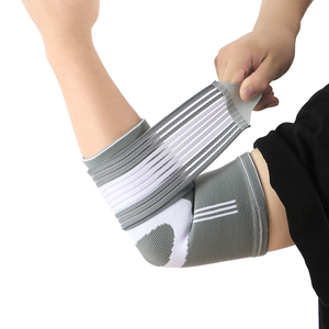 HWE-0046# Good Quality Sports Fitness Gym Elbow Protector Brace Pad <strong>Coderas</strong> Elbow Support Brace Straps - Product Image 2