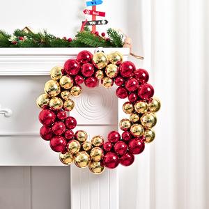 Guirlande <span class=keywords><strong>de</strong></span> boules électroplaquées colorées faites à la main, décoration <span class=keywords><strong>de</strong></span> <span class=keywords><strong>Noël</strong></span>, ornement mural lumineux pour une utilisation en intérieur/extérieur à la maison et à l'hôtel - Product Image 3