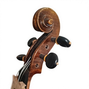 <span class=keywords><strong>Violon</strong></span> acoustique <span class=keywords><strong>pour</strong></span> <span class=keywords><strong>gaucher</strong></span> en bois d'épicéa européen et érable flammé, avec manche en ébène, vente en gros, personnalisable - Product Image 3