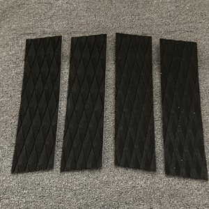 Almohadilla de tracción EVA negra para deportes acuáticos con adhesivo 3M para agarre frontal de tabla de surf - Product Image 2