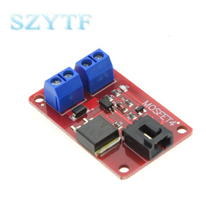 Szytf 1 ช่อง 1 รูท ปุ่ม MOSFET <span class=keywords><strong>IRF540</strong></span> + โมดูลสวิตช์ MOSFET - Product Image 2