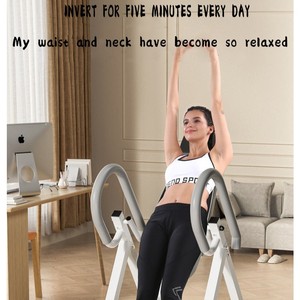 Table d'inversion pliable pour la maison, entraîneur de position inversée, équipement d'exercice pour la relaxation musculaire, rack d'inversion pour la gym - Product Image 3
