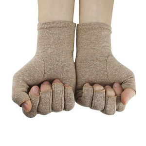 <span class=keywords><strong>Gants</strong></span> anti-arthrite de compression de fibre de main thérapeutique de demi-doigt <span class=keywords><strong>pour</strong></span> l'<span class=keywords><strong>arthrose</strong></span> rhumatoïde - Product Image 2