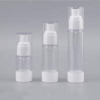 Emballage pour soins de la peau, flacon pompe sans air en plastique de 15 ml, 30 ml, 50 ml, flacon vaporisateur pour le corps de 100 ml, flacon pour lotion, emballage cosmétique