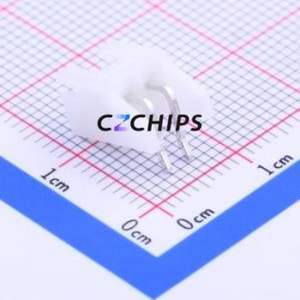 S2B-XH-A(LF)(SN) Wire-to-Board Pin Header Bent Lead Through Hole,P=2.5mm Connector 1x2P 2.5mm Right Angle Insert XH - Product Image 1