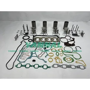 Factory Direct Sale Overhaul Rebuild Kit With Gasket Set Bearing&Valve Train For Isuzu Engine 4FE1