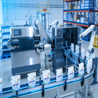 Línea de Clasificación de Bolsas Multifuncional Totalmente Automática para el Embalaje de Bolsas o Sobres, Conteo, Clasificación, Detección y Embalaje en Cajas