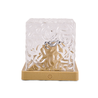 Projecteur de plafond lumineux à ondes océaniques, veilleuse pour chambre à coucher, lampe à ondulations de cristal à changement de couleur