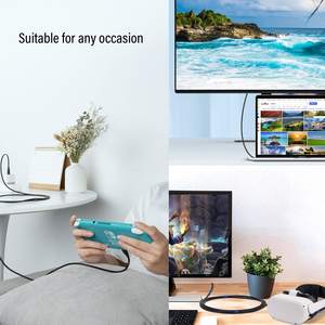 SYONG Câble USB 3.0 Type-C <span class=keywords><strong>Super</strong></span> Speed Câble de charge rapide USB-C cordon mâle à USB-C mâle Compatible avec les ordinateurs portables, les téléphones, les PC - Product Image 5