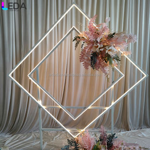 LEDA New Wedding Entrance Walkway Stage Decoration LED Arch Light Design Event Party Supplies Decoration - Product Image 1