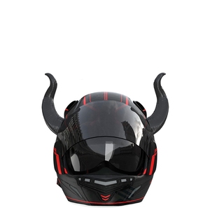 Décoration <span class=keywords><strong>de</strong></span> casque <span class=keywords><strong>de</strong></span> moto et <span class=keywords><strong>de</strong></span> véhicule électrique : Cornes <span class=keywords><strong>de</strong></span> diable à ventouse, Cornes <span class=keywords><strong>de</strong></span> taureau imitées pour casque <span class=keywords><strong>de</strong></span> <span class=keywords><strong>locomotive</strong></span> - Product Image 6