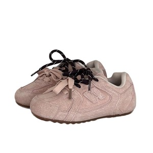 <span class=keywords><strong>Scarpe</strong></span> da Allenamento Retrò in Vera Pelle per Bambini, Sneakers con Lacci Bicolore, Nuova Suola Morbida <span class=keywords><strong>25</strong></span>, <span class=keywords><strong>Scarpe</strong></span> Casual Traspiranti - Product Image 1