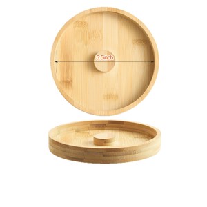 Bandeja de Madera para Condimentos de Cócteles, Contenedor de Especias, Salero, Azucarero, Diseño Minimalista de Madera Sólida para Servir Bebidas - Product Image 5