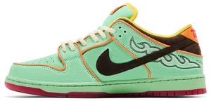 Chaussures de skate unisexes Dunk Low SB Rodeo, tige en toile respirante, lacets, bout rond, semelle intermédiaire en EVA, baskets décontractées d'été - Product Image 4