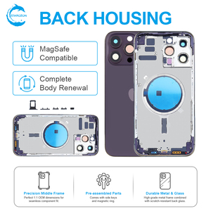 STAROZON Coque arrière de haute qualité pour <span class=keywords><strong>iPhone</strong></span> 14 Plus <span class=keywords><strong>Pro</strong></span> <span class=keywords><strong>Max</strong></span>, boîtier de téléphone impeccable - Product Image 6